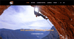 Desktop Screenshot of climbinleonidio.com